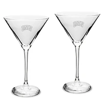 UNLV Rebels Two-Piece Traditional 10oz. Martini Glass Set