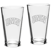 UNLV Rebels 2-Piece 16oz. Classic Pub Glass Set