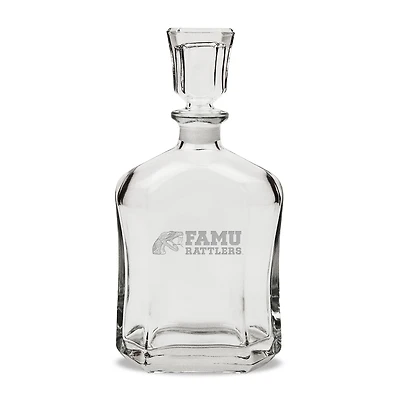 Florida A&M Rattlers 23.75oz. Crystal Decanter