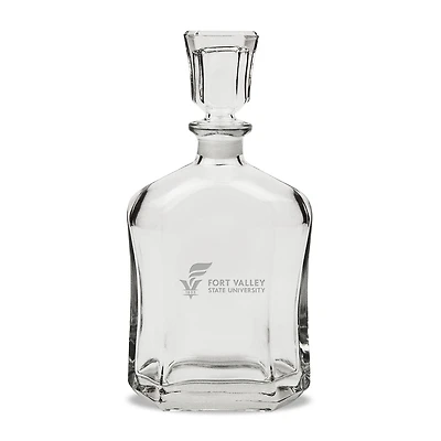 Fort Valley State Wildcats 23.75oz. Crystal Decanter