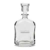 Hampton Pirates 23.75oz. Crystal Decanter