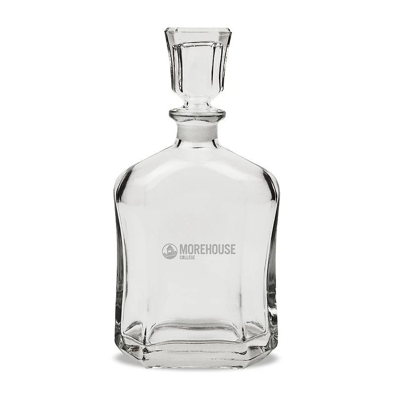 Morehouse Maroon Tigers 23.75oz. Crystal Decanter