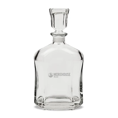 Morehouse Maroon Tigers 23.75oz. Crystal Decanter