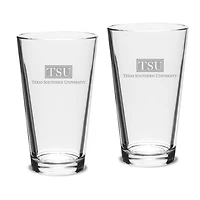 Texas Southern Tigers 2-Piece 16oz. Classic Pub Glass Set