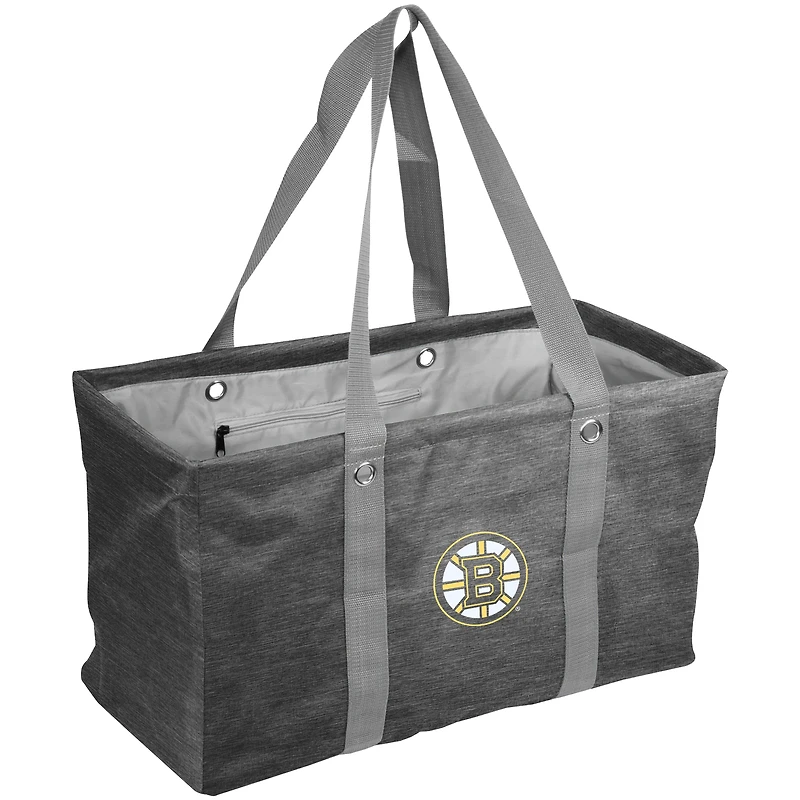 Boston Bruins Crosshatch Picnic Caddy Tote Bag