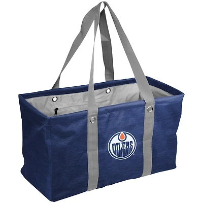Edmonton Oilers Crosshatch Picnic Caddy Tote Bag