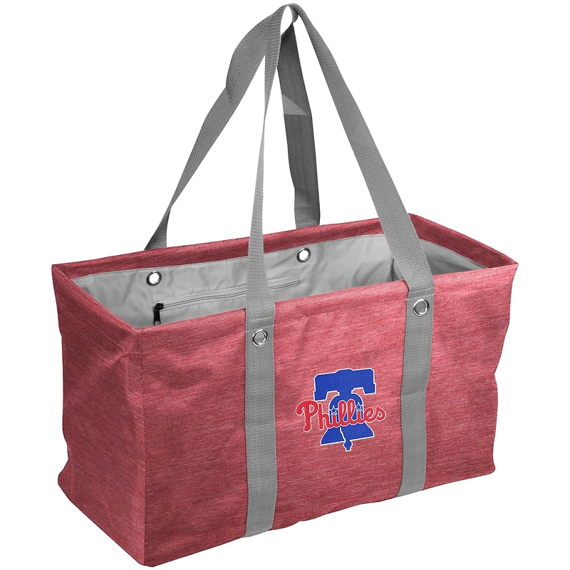 Philadelphia Phillies Crosshatch Picnic Caddy Tote Bag