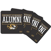 Missouri Tigers Alumni 4-Pack Neoprene Coaster Set