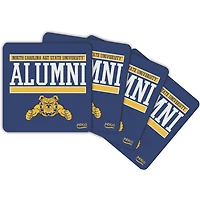 North Carolina A&T Aggies Alumni 4-Pack Neoprene Coaster Set