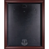 Everton Mahogany Framed Team Logo Jersey Display Case