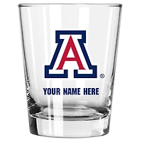 Arizona Wildcats 15oz. Personalized Double Old Fashioned Glass