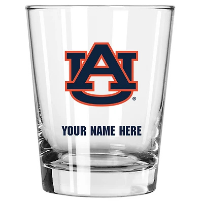 Auburn Tigers 15oz. Personalized Double Old Fashioned Glass