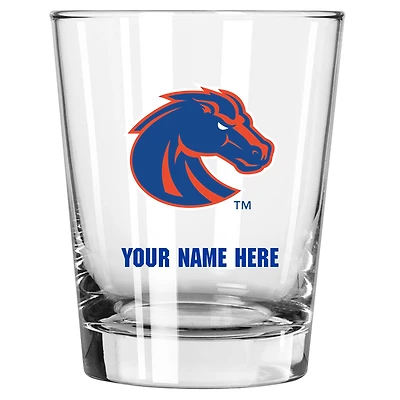 Boise State Broncos 15oz. Personalized Double Old Fashioned Glass