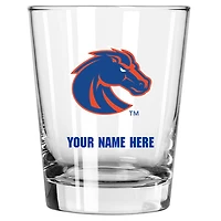 Boise State Broncos 15oz. Personalized Double Old Fashioned Glass