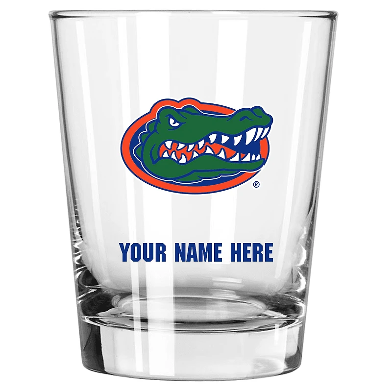 Florida Gators 15oz. Personalized Double Old Fashioned Glass