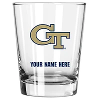 Georgia Tech Yellow Jackets 15oz. Personalized Double Old Fashioned Glass