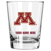 Minnesota Golden Gophers 15oz. Personalized Double Old Fashioned Glass