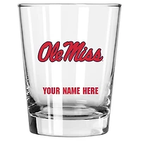 Ole Miss Rebels 15oz. Personalized Double Old Fashioned Glass