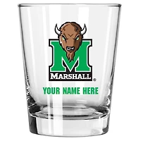 Marshall Thundering Herd 15oz. Personalized Double Old Fashioned Glass