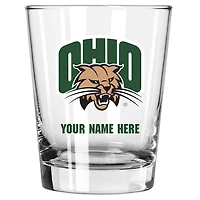 Ohio Bobcats 15oz. Personalized Double Old Fashioned Glass