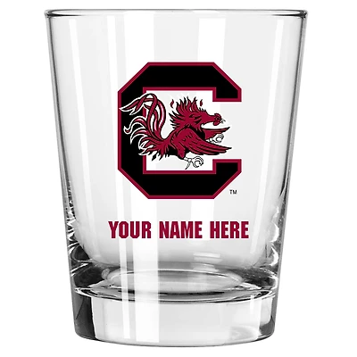 South Carolina Gamecocks 15oz. Personalized Double Old Fashioned Glass