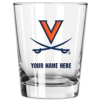 Virginia Cavaliers 15oz. Personalized Double Old Fashioned Glass