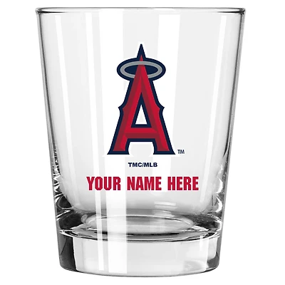 Los Angeles Angels 15oz. Personalized Double Old Fashioned Glass