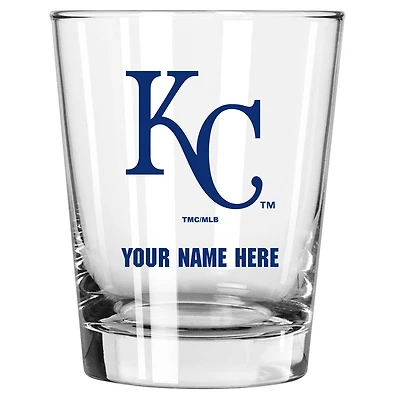 Kansas City Royals 15oz. Personalized Double Old Fashioned Glass