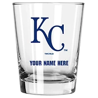 Kansas City Royals 15oz. Personalized Double Old Fashioned Glass