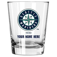 Seattle Mariners 15oz. Personalized Double Old Fashioned Glass
