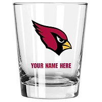 Arizona Cardinals 15oz. Personalized Double Old Fashioned Glass