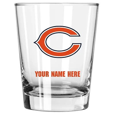Chicago Bears 15oz. Personalized Double Old Fashioned Glass