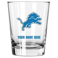 Detroit Lions 15oz. Personalized Double Old Fashioned Glass