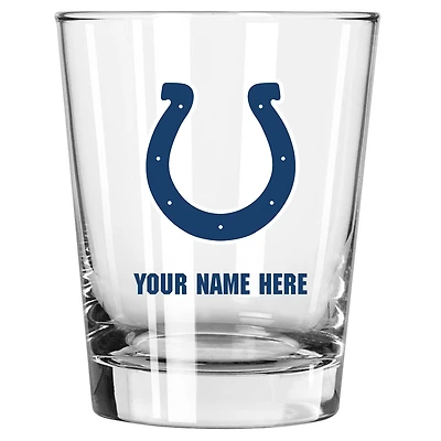 Indianapolis Colts 15oz. Personalized Double Old Fashioned Glass