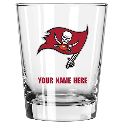 Tampa Bay Buccaneers 15oz. Personalized Double Old Fashioned Glass