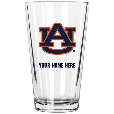 Auburn Tigers 16oz. Personalized Pint Glass