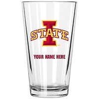 Iowa State Cyclones 16oz. Personalized Pint Glass