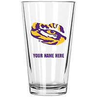 LSU Tigers 16oz. Personalized Pint Glass