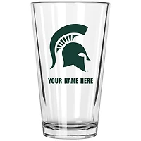Michigan State Spartans 16oz. Personalized Pint Glass