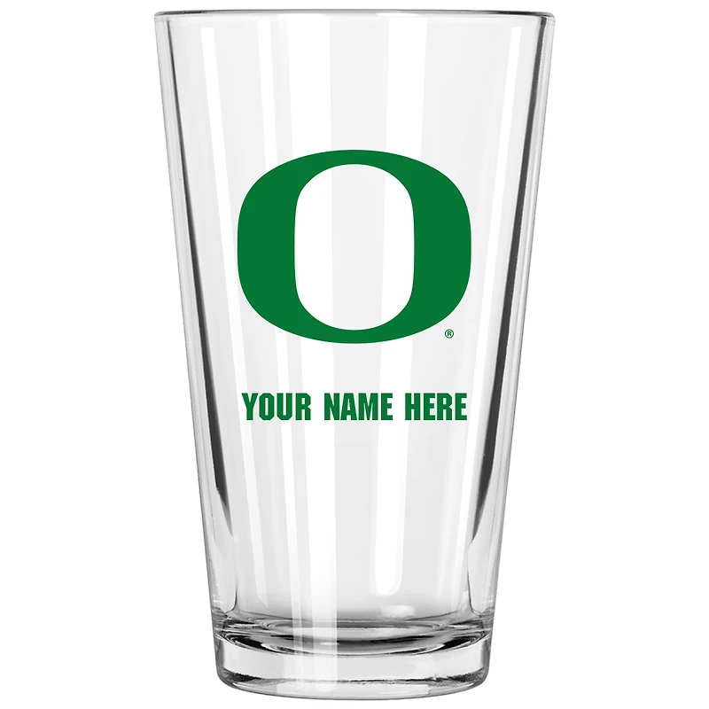 Oregon Ducks 16oz. Personalized Pint Glass