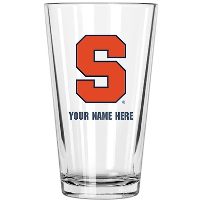 Syracuse Orange 16oz. Personalized Pint Glass
