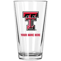 Texas Tech Red Raiders 16oz. Personalized Pint Glass