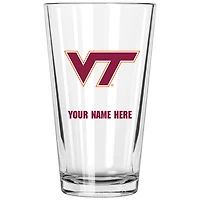 Virginia Tech Hokies 16oz. Personalized Pint Glass