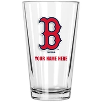Boston Red Sox 16oz. Personalized Pint Glass