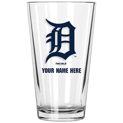 Detroit Tigers 16oz. Personalized Pint Glass