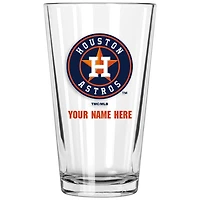 Houston Astros 16oz. Personalized Pint Glass