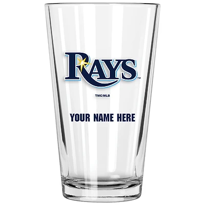 Tampa Bay Rays 16oz. Personalized Pint Glass