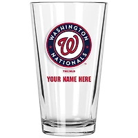 Washington Nationals 16oz. Personalized Pint Glass