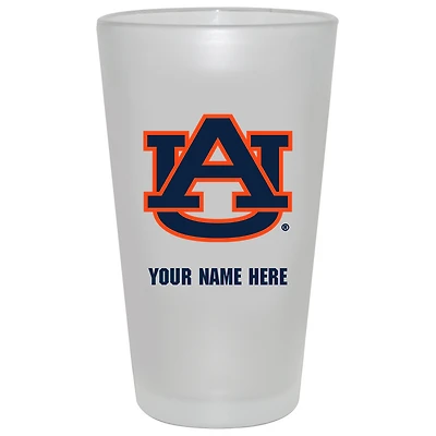 Auburn Tigers 16oz. Frosted Personalized Pint Glass