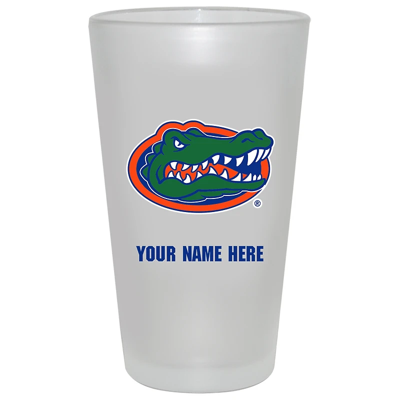 Florida Gators 16oz. Frosted Personalized Pint Glass